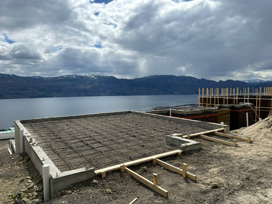 Garage Forming and Rebar - Kelowna Valley Landscaping LTD | Kelowna, BC