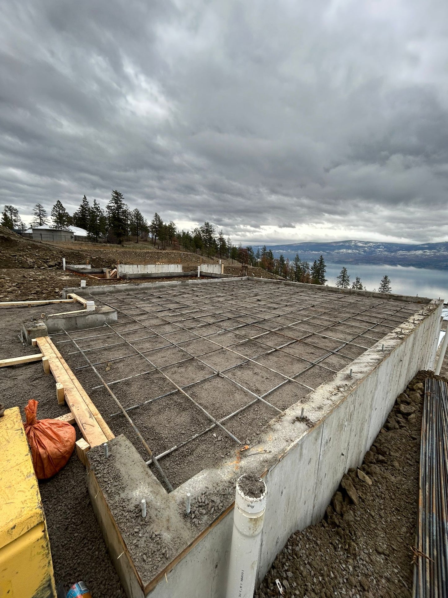 Garage Forming and Rebar - Kelowna Valley Landscaping LTD | Kelowna, BC